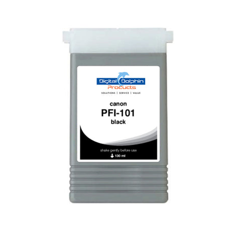 Digital Dolphin Products Compatible Replacement Ink Cartridge for Canon PFI-101, 130 mL