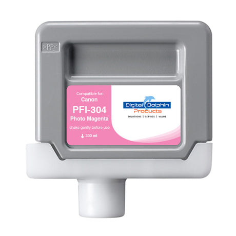 Digital Dolphin Products Compatible Replacement Ink Cartridge for Canon PFI-304, 330 mL