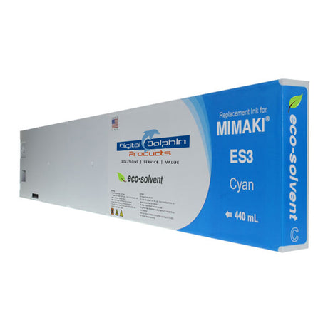 Digital Dolphin Products Compatible Replacement Ink Cartridges for Mimaki ES3, 220 mL – 440 mL