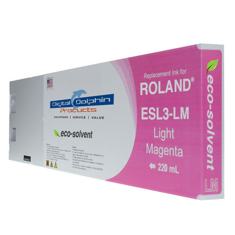 Digital Dolphin Products Compatible Replacement Ink Cartridges for Roland Eco-Sol Max ESL3