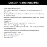 Digital Dolphin Products Compatible Replacement Ink Cartridges for Mimaki ES3, 220 mL – 440 mL